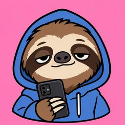 sticker-sloth