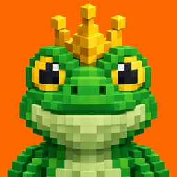voxel-frog